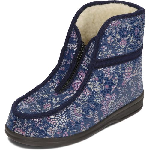 Cauc-Chaussons Chauds Pour Femmes Doublure En Laine De Mouton Motif Floral 36 37 38 39 40 41 Eu