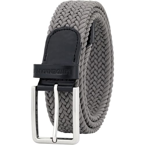 Cauc-Ceinture Extensible Pour Homme, Ceinture Textile Tressée Pour Le Golf, Grise