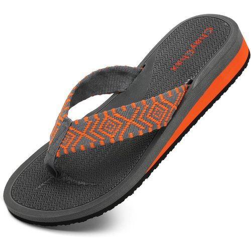 Chaussures Caucsthongs Compensées Sandales De Plage Légères Chaussons D'été Pantoufles Antidérapantes