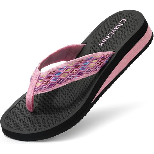 Chaussures Caucsthongs Compensées Sandales De Plage Légères Chaussons D'été Pantoufles Antidérapantes