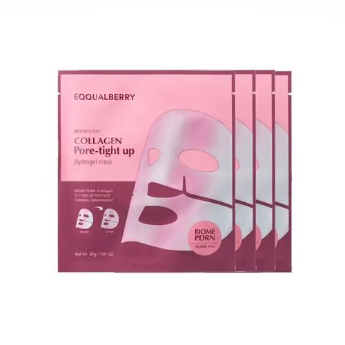Eqqualberry Collagen Pore-Tight Up Hydrogel Mask 1pc 