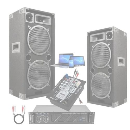 Système Sono 2480w avec Ampli Pro 480w