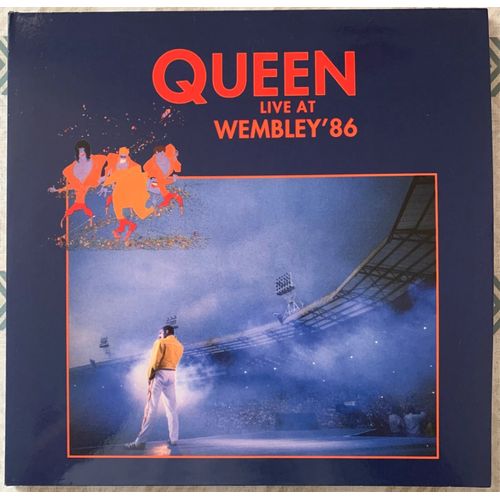Queen - Live Wembley 1986 - Double Vinyle ( Réédition Avec Inserts )