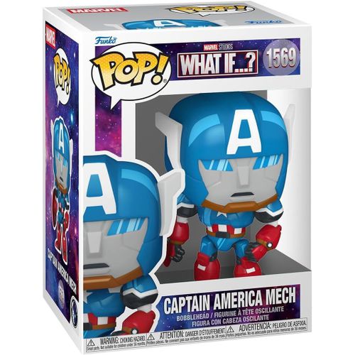 Figurine Funko Pop! N°1569 - Marvel What If - S5 Captain America Mech