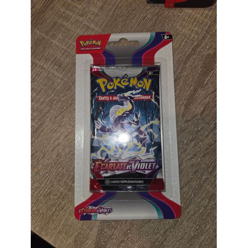 Booster Pokemon Ecarlate Et Violet Sous Blister Neuf Sceller Miraidon Pokefantasyy