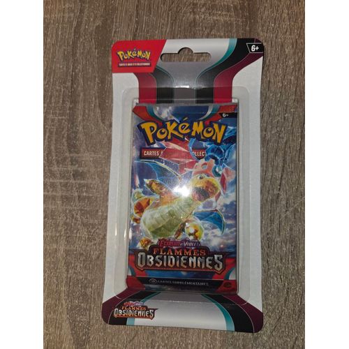 Booster Pokemon Ecarlate Et Violet Flammes Obsidiennes Sous Blister Neuf Sceller Dracolosse Pokefantasyy