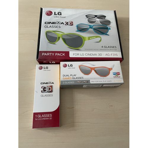 Lunettes LG 3D cinéma 