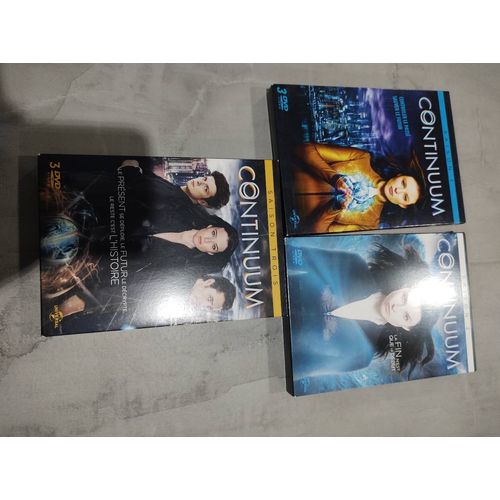 Lot Coffrets Dvd Integrale Série Continuum Saison 1 2 Et 3