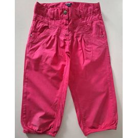 Pantalon Fuschia En Toile