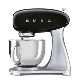 Smeg - Robot pâtissier multifonctions 4.8l 800w noir SMF04BLEU