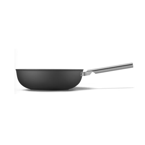 Smeg - Poêle Wok 30cm Noir Mat Wof3002blm