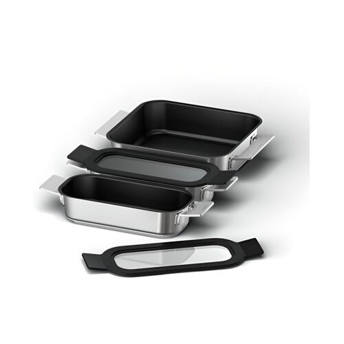 Siemens - Plats À Four Acier Inoxydable Hz9ff030