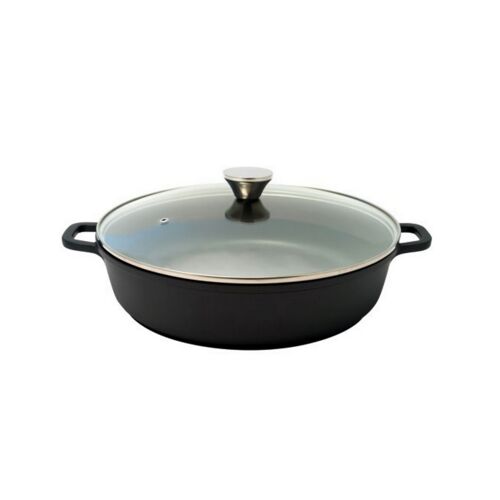 Baumalu - Cocotte En Fonte 36cm 6.5l Noir 384941