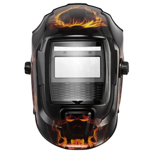 Casque de Soudage Solaire Auto-Obscurcissant-Duoku-avec Vue Élargie 93 x 43 mm-Équipé de 2 Capteurs d'Arc