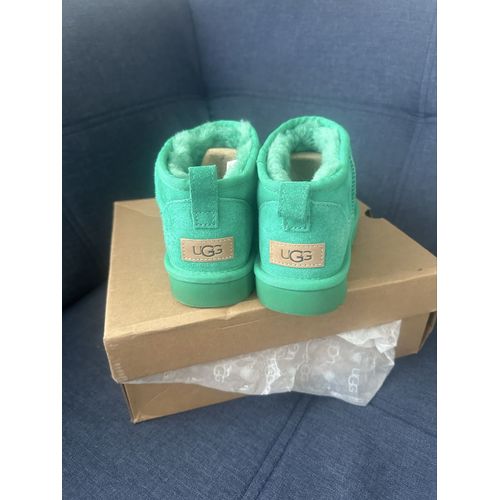 Authentique Bottine Ugg Verte ! Elle Sont Comme Neuve - 38