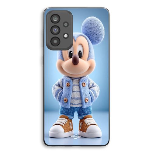 Coque Pour Samsung Galaxy A33 5g Mickey tricot doux disney style Maniacase