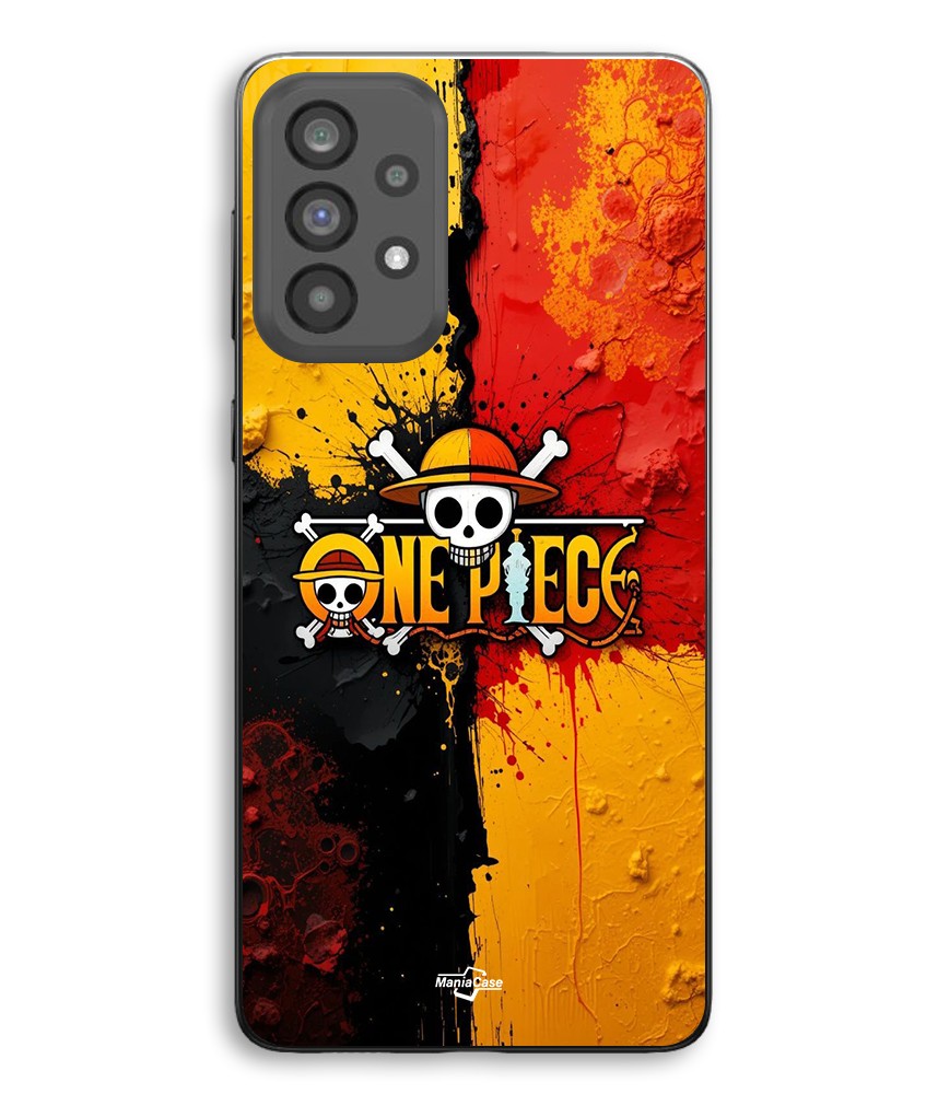 Générique Coque Pour Galaxy S25+ - One Piece Luffy Chateau
