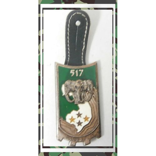 Insigne Militaire - Pucelle 517 Eme Régiment Du Train (517 R.T.) - 1990