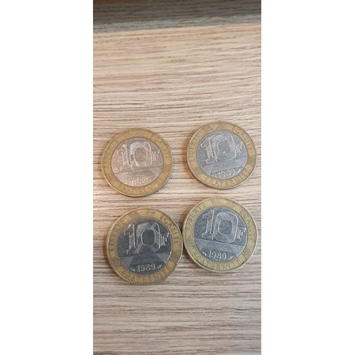 Lot De Pièces De 10 Francs 1989