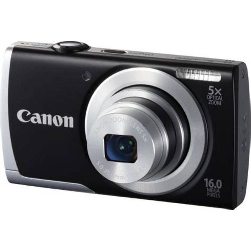 Canon PowerShot A2500 HD 16.0 MP 5x Optical CAMERA Canon PowerShot Compact appareil-photo noir black negro NB-11L batterie