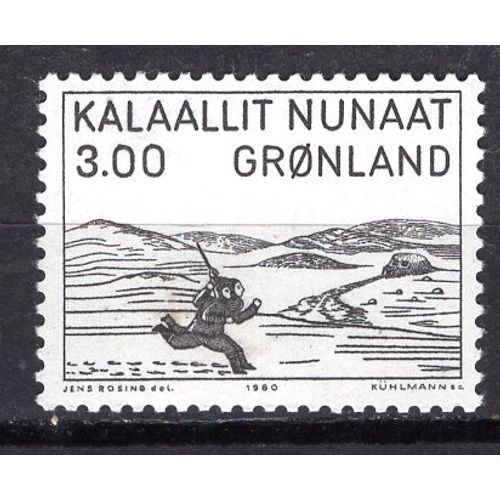 Groenland 1980 Hommage Au Peintre Aron De Kangeq Yvert N° 112 Neuf**