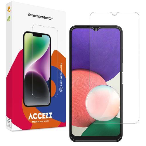 Accezz Protection d'écran en verre trempé Samsung Galaxy A22 (5G)
