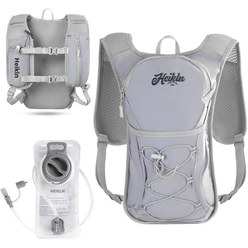 Sac a Dos Hydratation Legere avec Reservoir d Eau 2L pour Randonnee Course Cyclisme