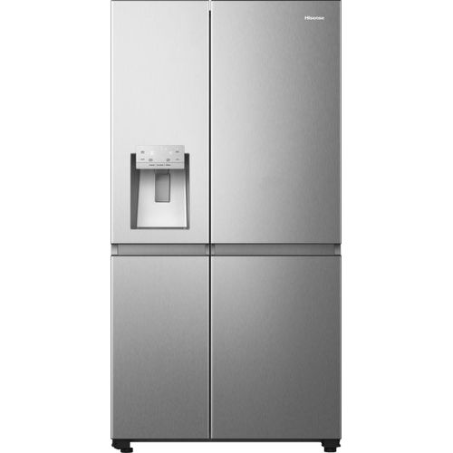 Hisense RS818N4TIE1 frigo américain Pose libre 632 L Acier inoxydable