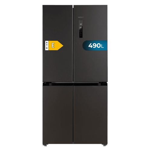 Cecotec Bolero CoolMarket 4D 490 Dark frigo américain Pose libre 490 L Noir