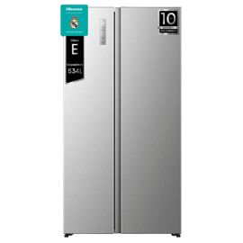Hisense RS3P538NAIE réfrigérateur américain Encadré/Autoportant 534 L Acier inoxydable