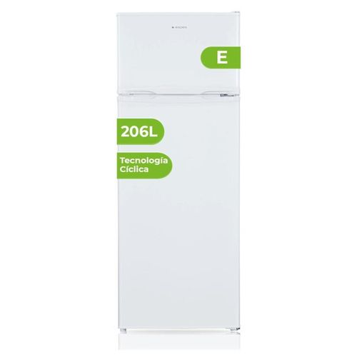 Aspes AF145503E réfrigérateur-congélateur Pose libre 206 L E Blanc