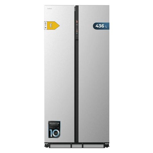 Cecotec Bolero CoolMarket SBS 436 SBI frigo américain Pose libre 436 L Noir