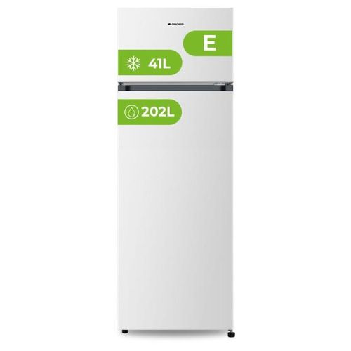 Aspes AF165501E réfrigérateur-congélateur Pose libre 243 L E Blanc