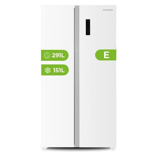 Aspes AA18901ENF frigo américain Pose libre 442 L E Blanc
