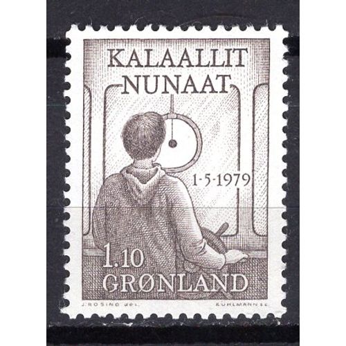 Groenland 1979 Autonomie Interne Yvert N° 103 Neuf**