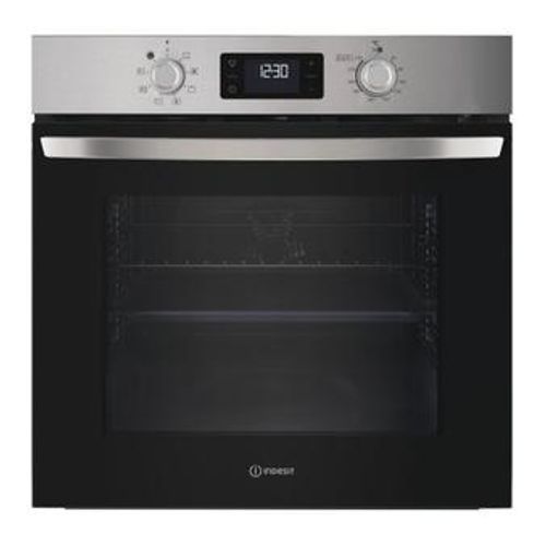 Indesit IO 275P X 71 L Noir et Acier inoxydable