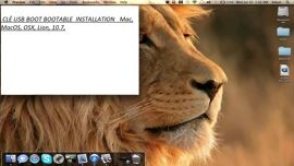 Clé Usb Boot Bootable Installation Mac, Macos, Osx, Lion, 10.7,