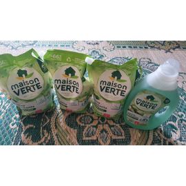 Maison verte lessive 1.485L + 3 recharges neuves de 1.485l