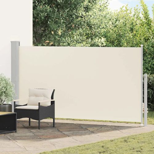 Prolenta Premium - Auvent Latéral De Patio 160x300 Cm Couleur Crème