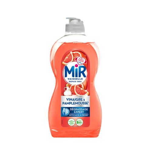 MIR VAISSELLE Liquide vaisselle Vinaigre & Pamplemousse 450ml