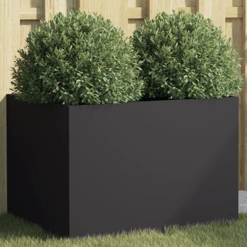 Prolenta Premium - Jardinière Noir 62x47x46 Cm Acier