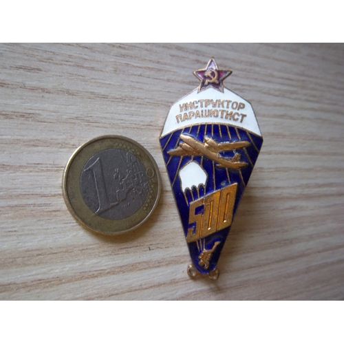 Insigne Instructeur Parachutiste Urss Armée Russe