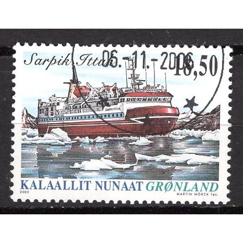 Groenland 2005 Bateau Le Fery Sarpik Ittuk Yvert N° 422 Oblitere