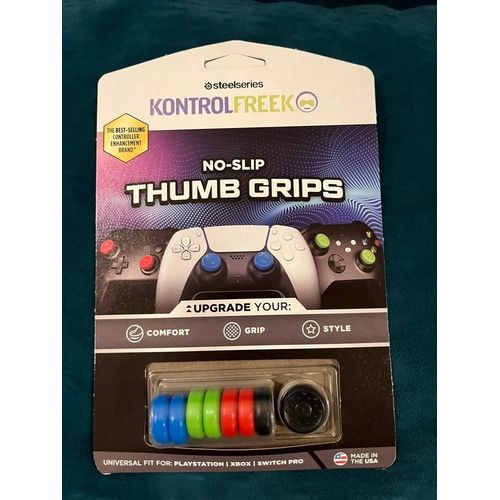 KontrolFreek - 8 Thumb Grips - 4 Couleurs - PS4/PS5/XBOX/Switch