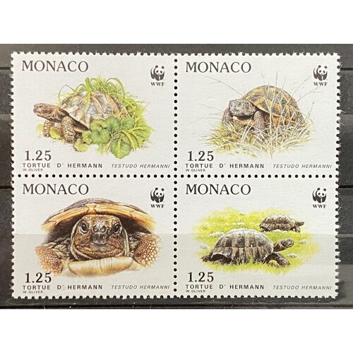 Lot De 4 Timbres Neufs** Monaco 1991 Y&T N° 1805 À 1808