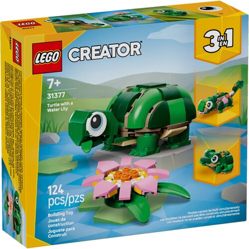 LEGO Creator - La tortue et la fleur de nénuphar - 31377