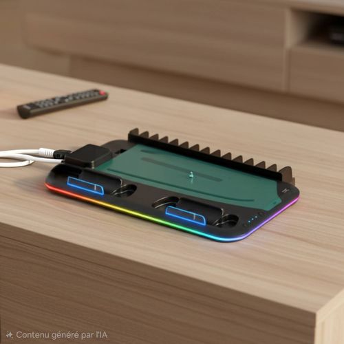 Support de refroidissement avec éclairage RGB