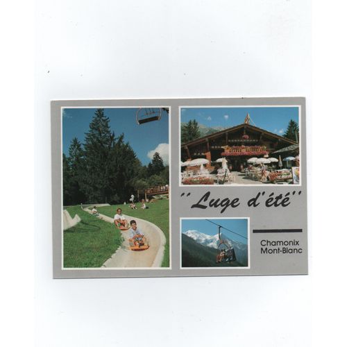 Chamonix Mont-Blanc - Luge D'Été, Carte Éditions I.N.C.