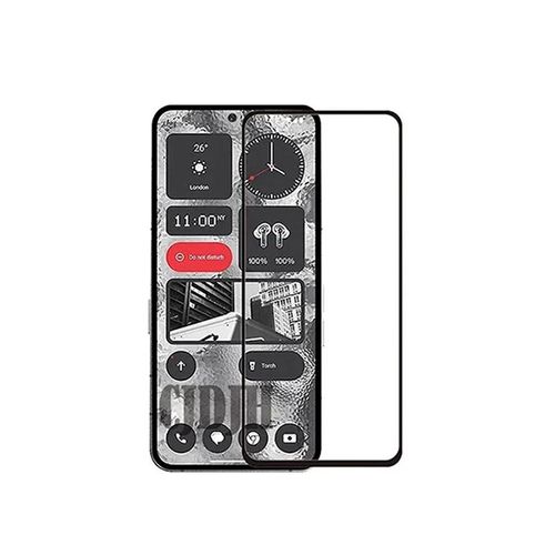 Verre Trempé À Coque Complète De Qualité Supérieure PHONECARE Pour Nothing Phone (3a) Lite - Transparent/Noir