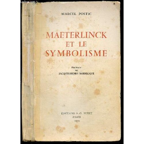 Maeterlinck Et Le Symbolisme